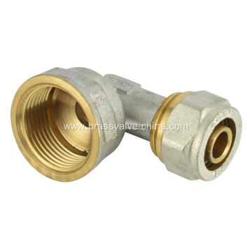 Brass compression Female elbow fitting